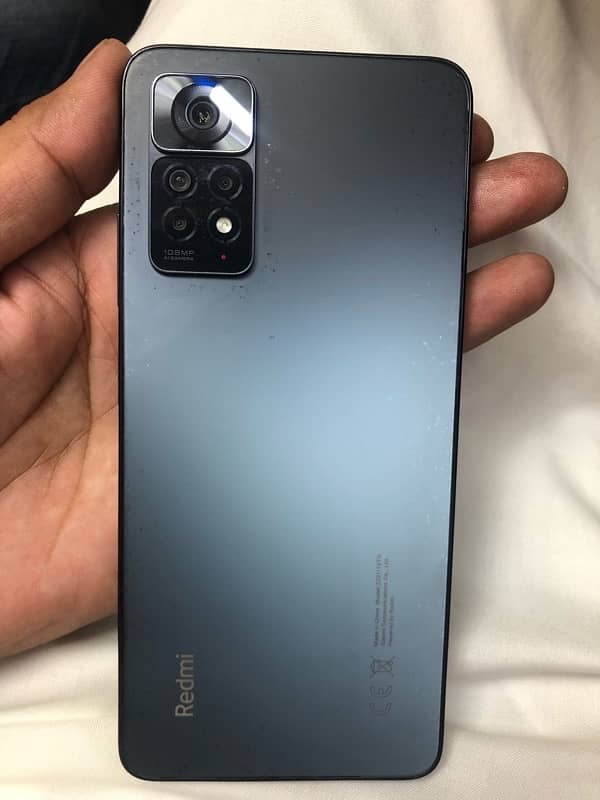 Redmi note 11pro 8/128 with original box charger Official PTA approved 0