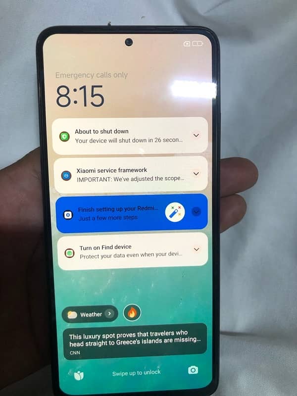 Redmi note 11pro 8/128 with original box charger Official PTA approved 9