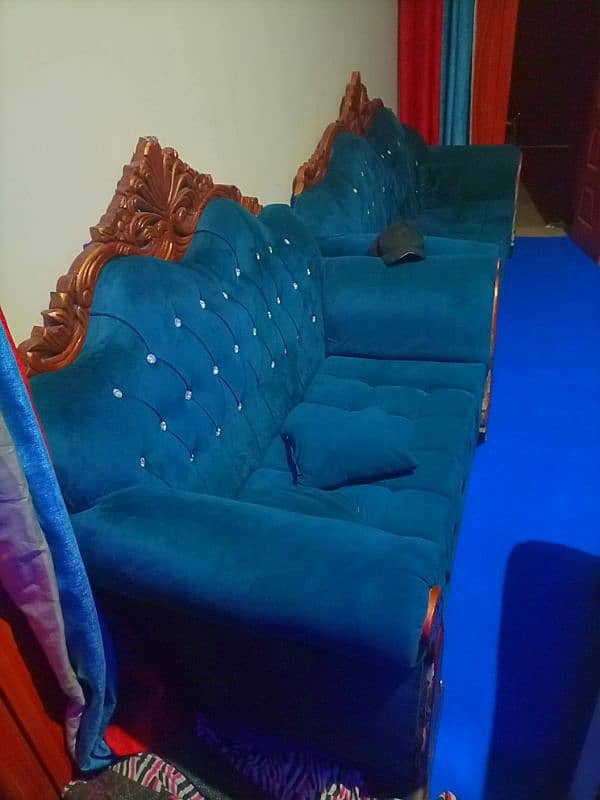 Taaj wala Big King Size Sofa Six Seater what's up numbr O3288101737 4