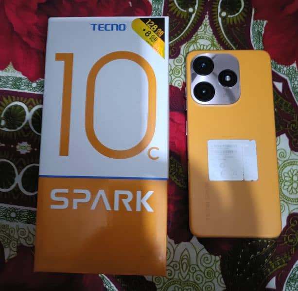 tecno spark 10c 4+4 128gb 1