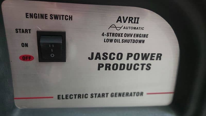 Jasco 2.5 kilowatt Generator LIKE NEW 1