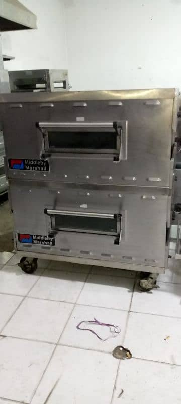 middle by marshall 20" ps536 model pizza oven conveyor// dough machine 2