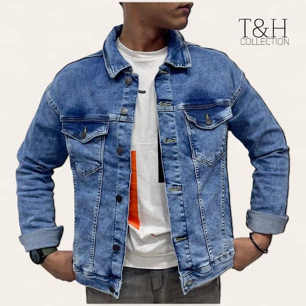 Unisex  Trendy Jeans Jacket 0