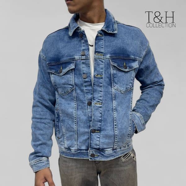 Unisex  Trendy Jeans Jacket 2