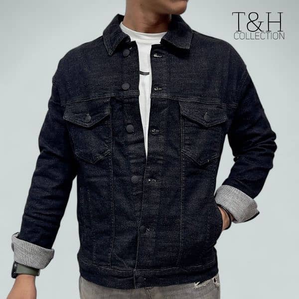 Unisex  Trendy Jeans Jacket 3