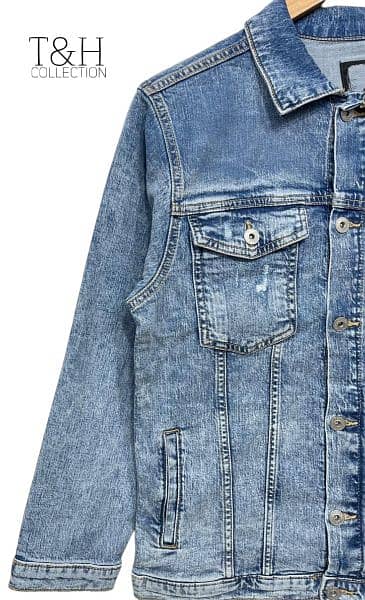 Unisex  Trendy Jeans Jacket 4