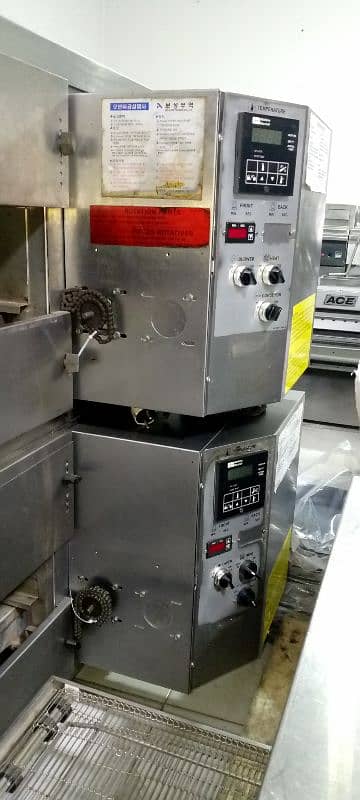 pizza oven conveyor middle by marshall 20" ps536 model// dough machine 2