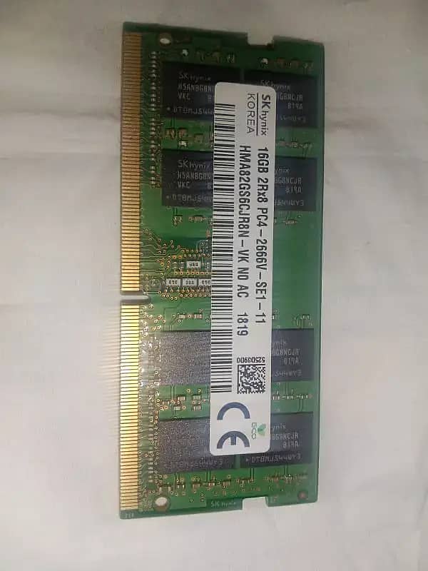 Laptop Ram sk hynix korea 16gb ddr4 2666mhz 0