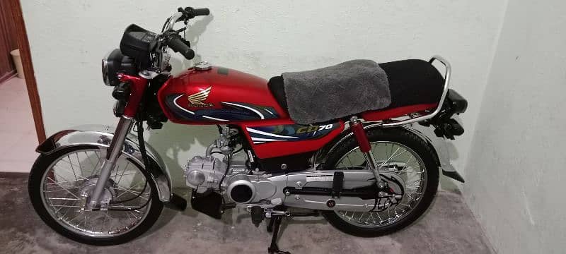 Honda CD 70 2024 model 1