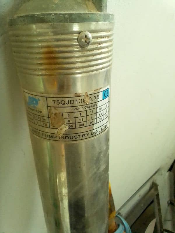 0.75 Submersible Pump, Boring motor 1