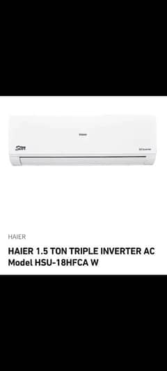 Haier 1.5 ton triple invertor