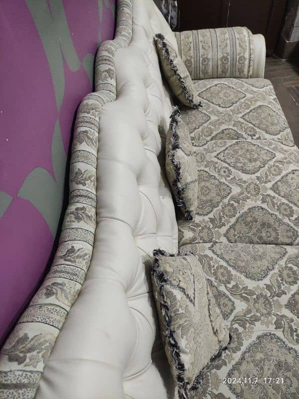 Sofa Set And king Size bed with side tables 12