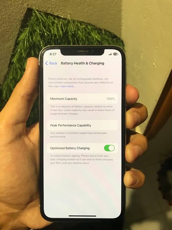 IPHONE X 64GB PTA APPROVED 3