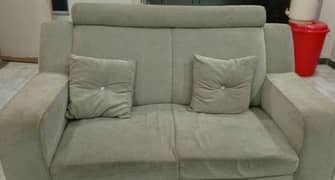 2seater sofa with cushion