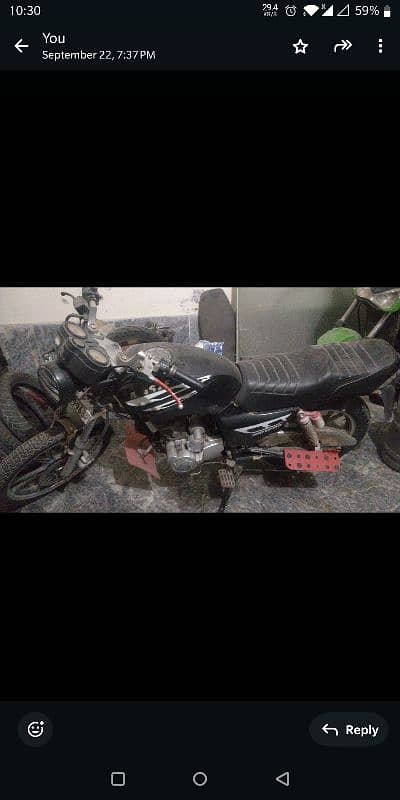 self start with alloyrims disq brack 125cc(non transfer able) 3