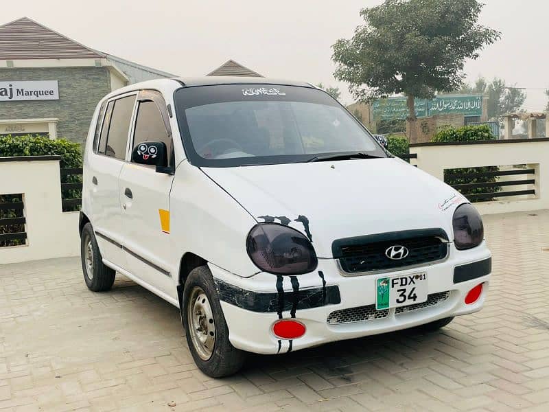 Hyundai Santro 2001 Model Ac family use 2