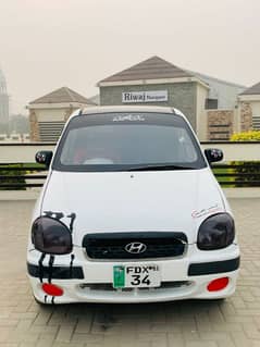 Hyundai Santro 2001 Model Ac family use