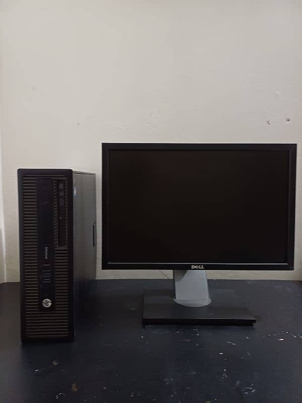 4th gen Desktop :- CPU (PC) & Monitor 0