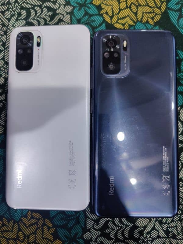 redmi note 10 2 phones white and blue 3