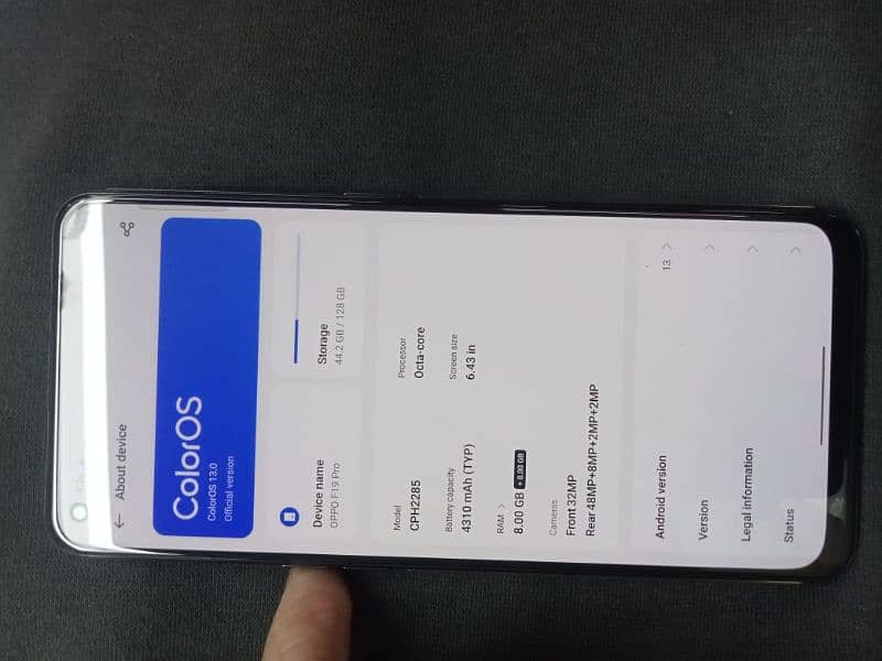 Oppo F19 pro 8/128 6