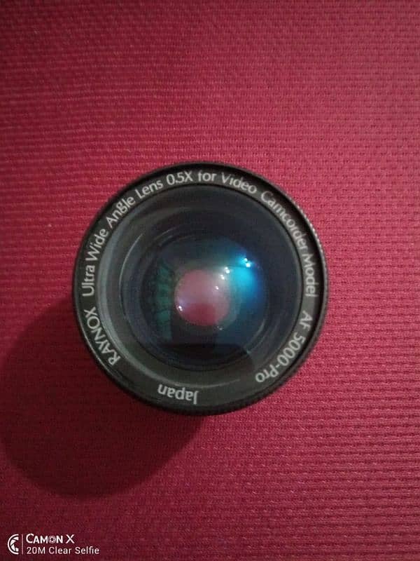 Ultra Wide Angle lens 0.5 x for video mode a f 5000 Pro with out box 0