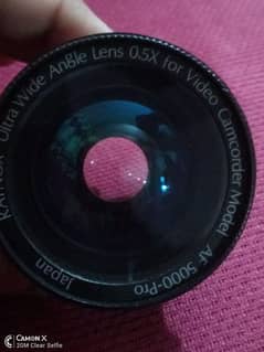 Ultra Wide Angle lens 0.5 x for video mode a f 5000 Pro with out box