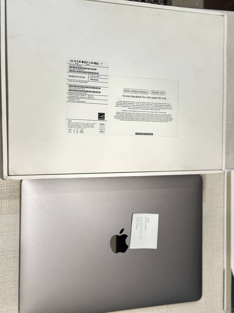 M2 MacBook Pro with Box - 13.3-inch, 8GB, 256GB SSD (Brand New) 8