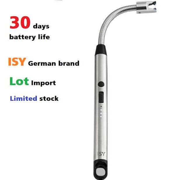 ISY Flexible Lighter Rechargeable Arc Lighter 2