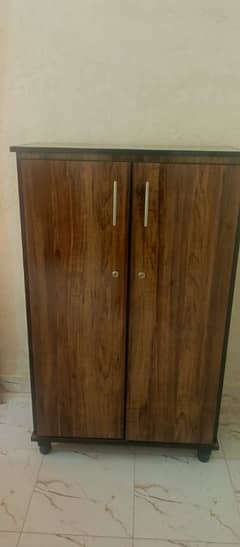 wood cupboard