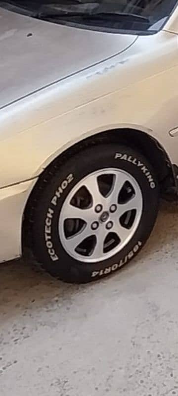 14 size tires  and rims  in great  wroking condition and neat and clea 0