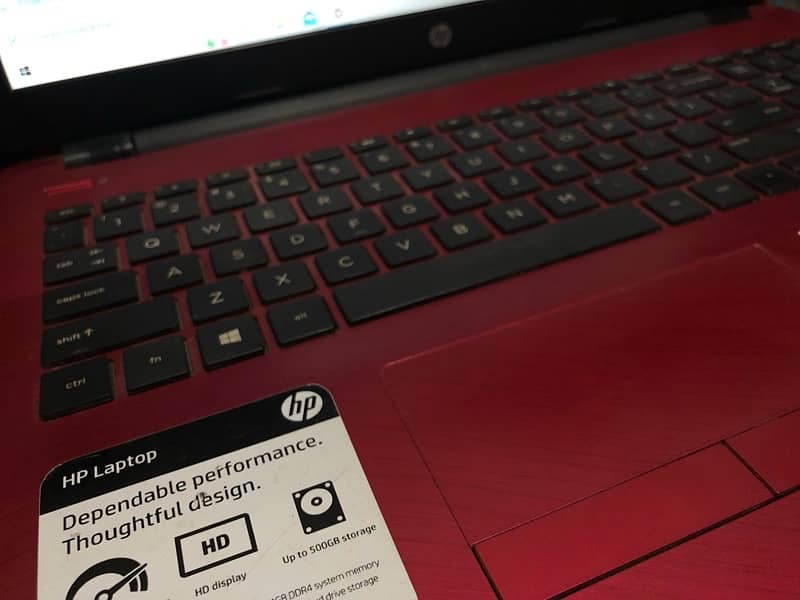 HP Laptop Limited Edition Red 3