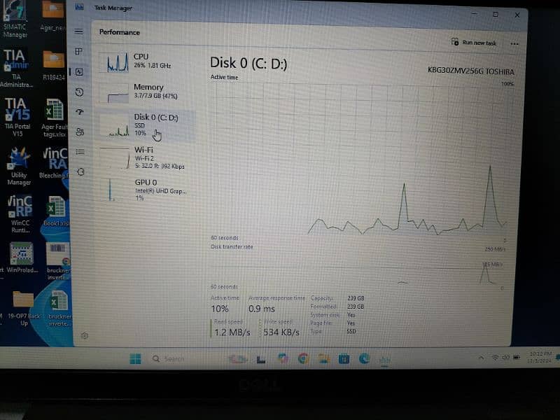 Dell latitude 5400 i5 8gen 7