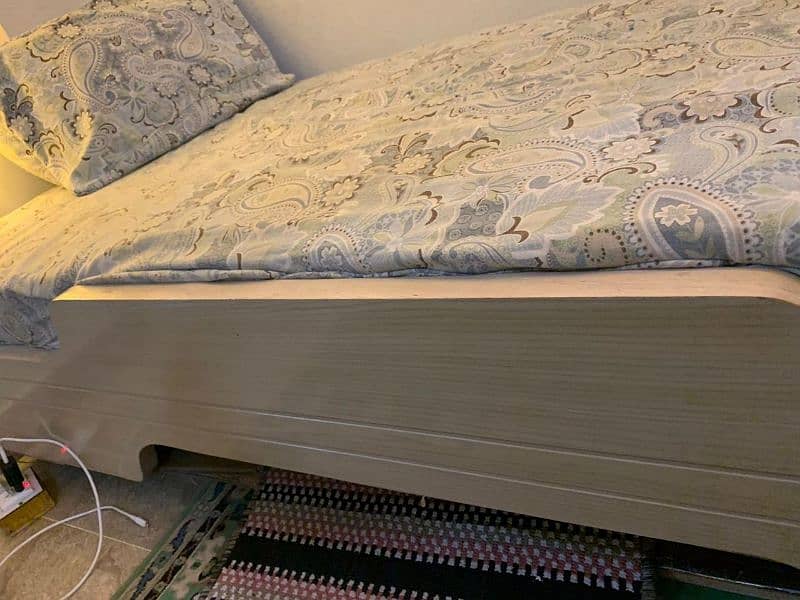 two single bed with mattress good condition 2