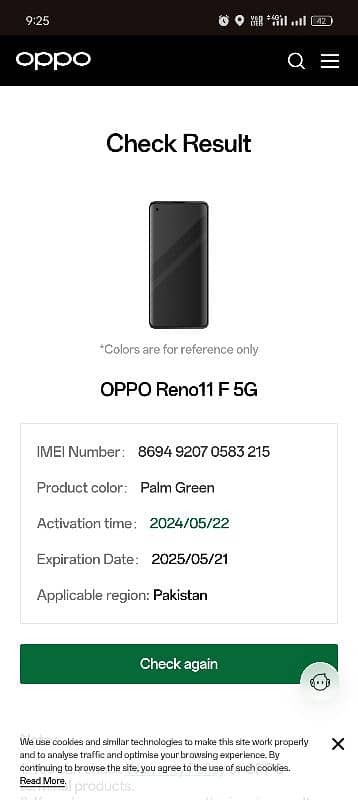 Oppo Reno 11F For Sale 1