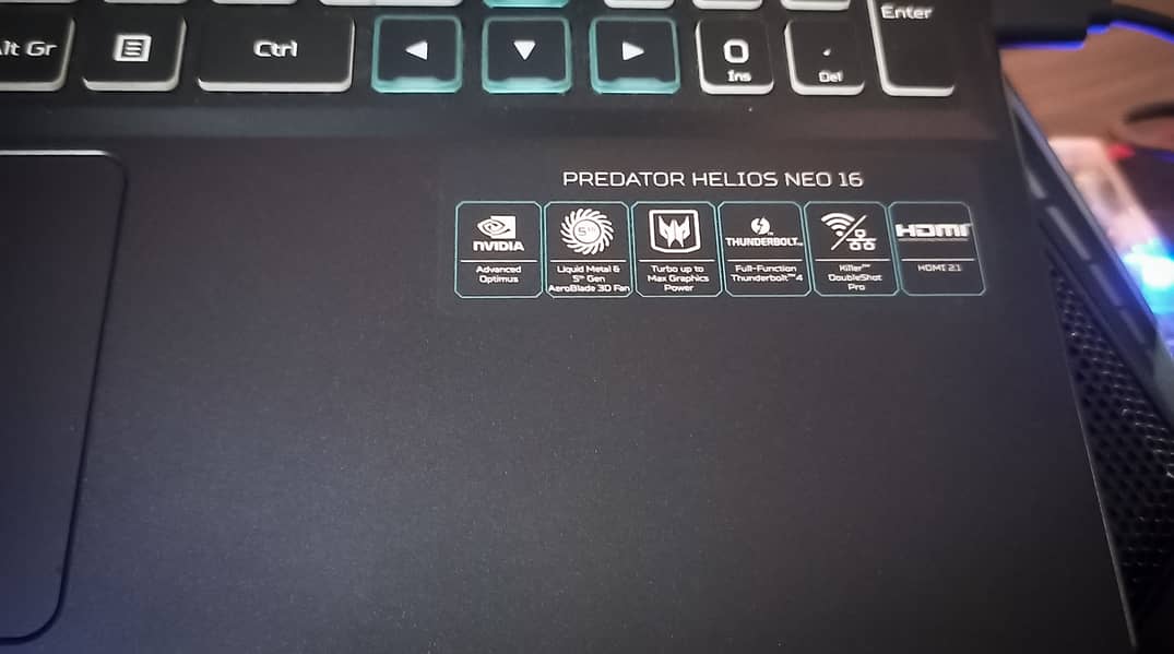 ACER PREDATOR HELIOS NEOS 16 (PHN16-71) GAMING NOTEBOOK!!! 2