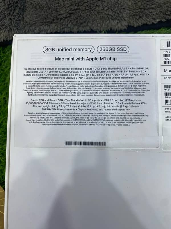 Apple Mac Mini M1 Chip Unused US Fresh import 8/256 |WApp 03215984936 4