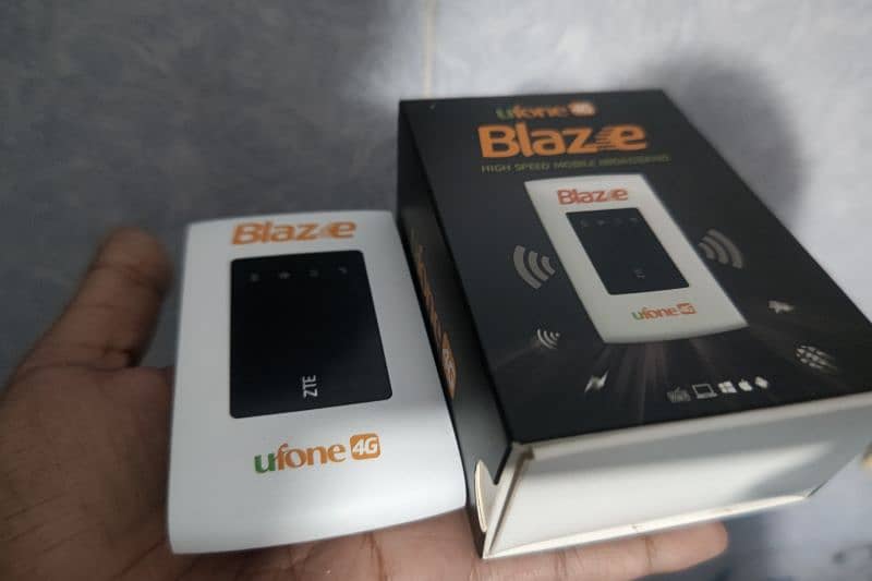 Ufone Blaze 4G Wifi Device MF920U | Dual Antenna 5