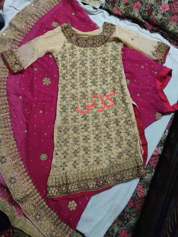 Lehnga, Kurti, Dopatta for Bridal wedding 1