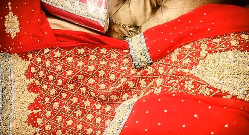 URGENT SALE BARAAT DRESS BEAUTIFUL SHARARA IN VERY CHEAP PRICE 3