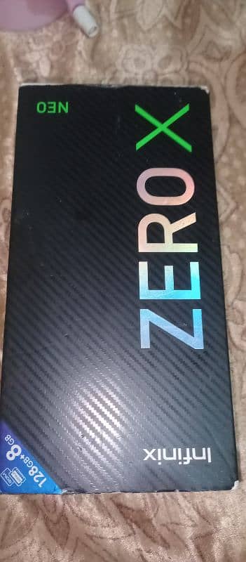 infinix zero x new 128 GB+8GB 2