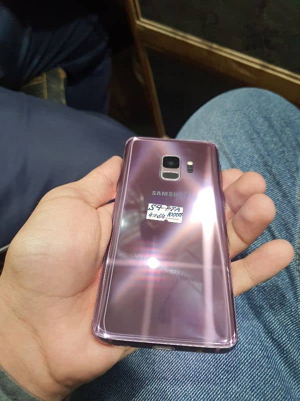 Samsung S9 Dual sim PTA Approved 4gb 64gb purple colour 0