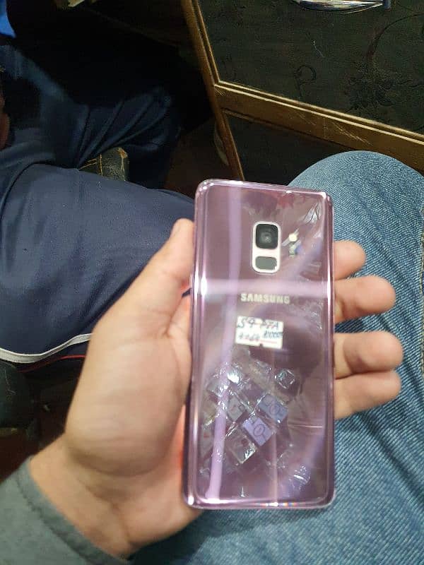 Samsung S9 Dual sim PTA Approved 4gb 64gb purple colour 3