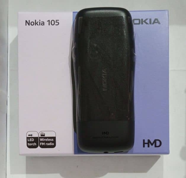 Overview of Nokia 105 Classic (2024) black 3