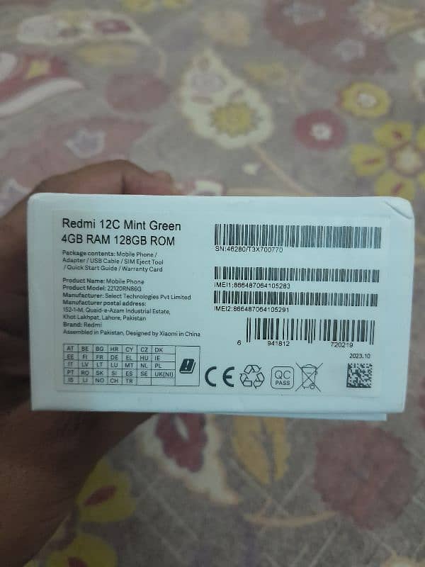 REDMI 12C 4/128 3009468591  SLIGHTLY USE MOBILE 2