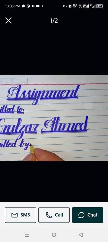 beautiful assignment work hand writings available hai 3