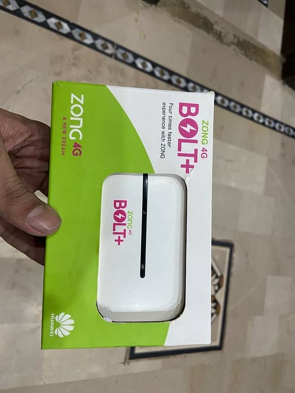 Zong MBB Internet Device With Box 0