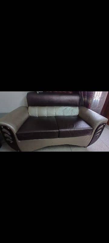 Sofa set leather right 1