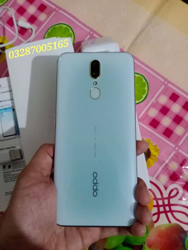 Oppo F11 128+6Gb Lush Condition, Box With Charger price kam ho jaye Gi 0