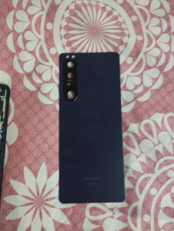 sony Xperia 1 mark 3 back cover original 0