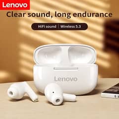 Original Lenovo Thinkplus Livepods Wireless Earbuds - HD Sound & Mic